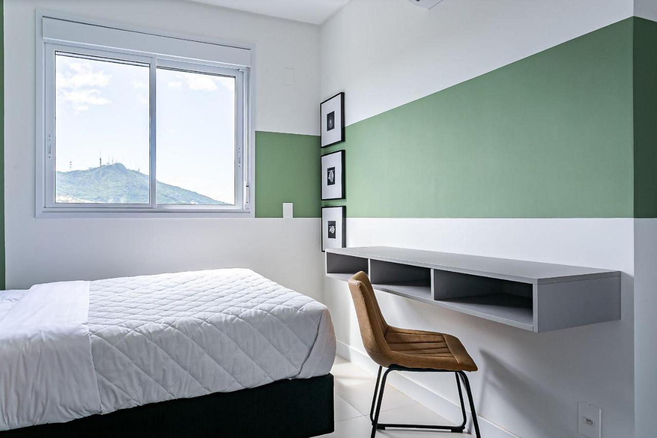Apartamento próximo à UFSC com estacionamento e rooftop Florianópolis Extérieur photo