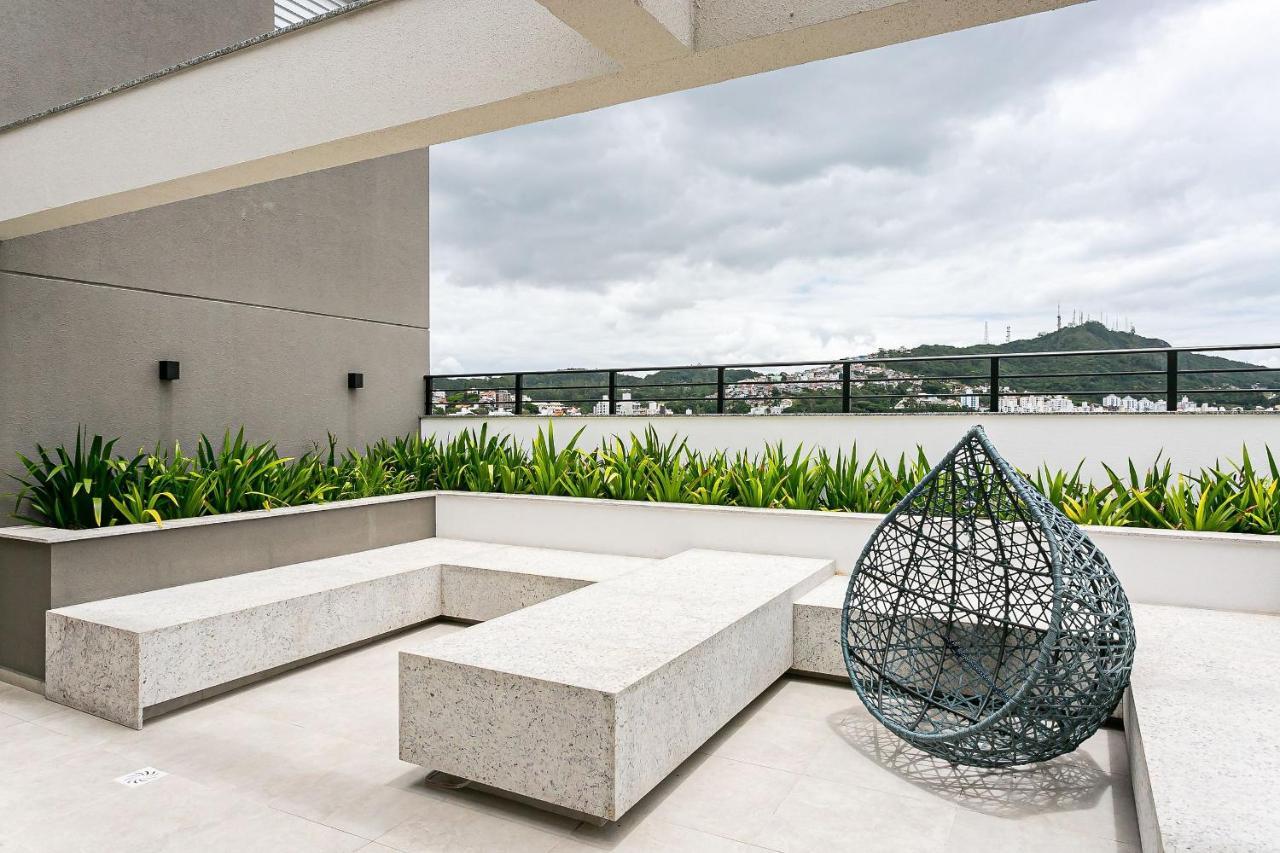 Apartamento próximo à UFSC com estacionamento e rooftop Florianópolis Extérieur photo