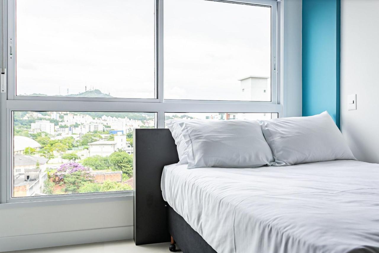 Apartamento próximo à UFSC com estacionamento e rooftop Florianópolis Extérieur photo