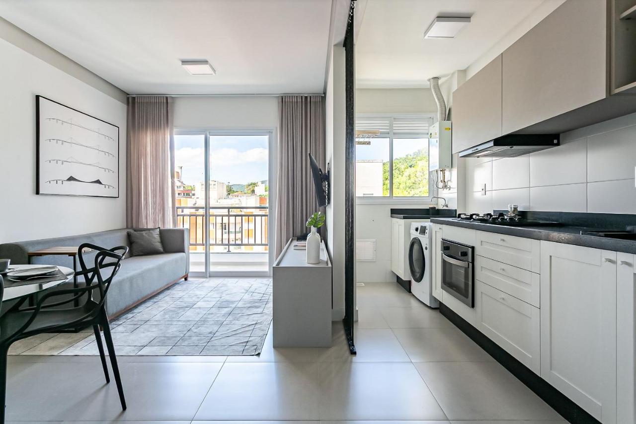 Apartamento próximo à UFSC com estacionamento e rooftop Florianópolis Extérieur photo